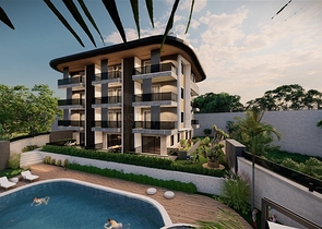 شقق عائلية للبيع في الانيا - مجمع فاخر قيد الانشاء - مركز الانيا 