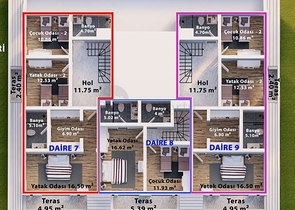 شقق عائلية للبيع في الانيا - مجمع فاخر قيد الانشاء - مركز الانيا 