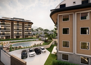 شقق عائلية للبيع في الانيا - مجمع فاخر قيد الانشاء - مركز الانيا 