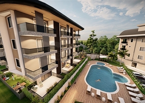 شقق عائلية للبيع في الانيا - مجمع فاخر قيد الانشاء - مركز الانيا 