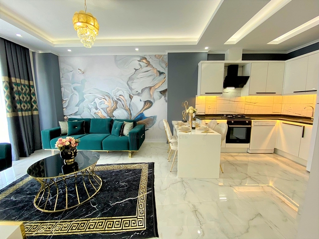 شقق للبيع في محمودلار - غرفة وصالة -مفروشة بأناقة -ضمن مجمع جديد -في محمودلار / الانيا 