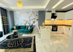 شقق للبيع في محمودلار - غرفة وصالة -مفروشة بأناقة -ضمن مجمع جديد -في محمودلار / الانيا 