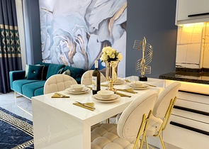 شقق للبيع في محمودلار - غرفة وصالة -مفروشة بأناقة -ضمن مجمع جديد -في محمودلار / الانيا 