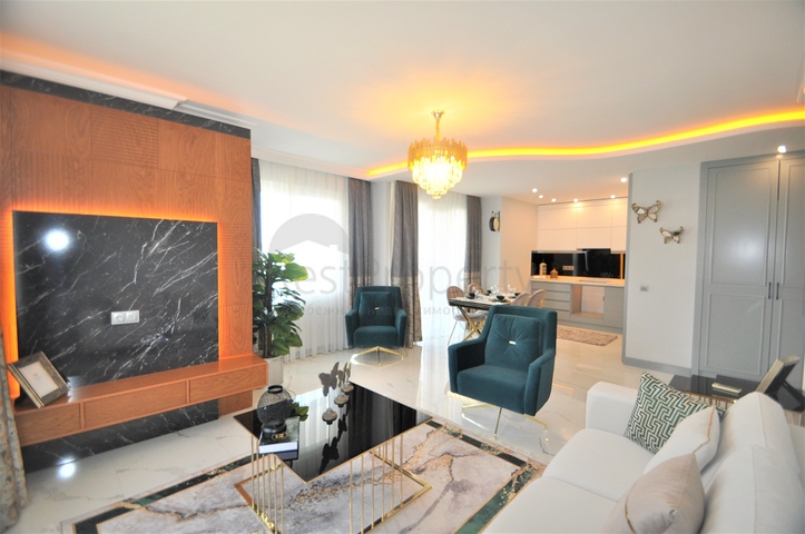 شقق اطلالة بحر في الانيا -غرفتين وصالة -مجمع عائلي - في توسمور / الانيا 