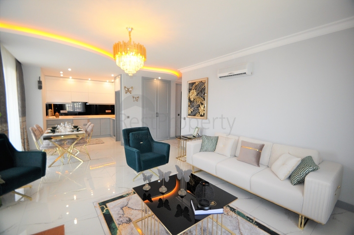 شقق اطلالة بحر في الانيا -غرفتين وصالة -مجمع عائلي - في توسمور / الانيا 