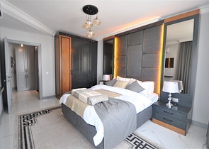 شقق اطلالة بحر في الانيا -غرفتين وصالة -مجمع عائلي - في توسمور / الانيا 