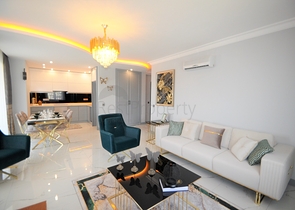 شقق اطلالة بحر في الانيا -غرفتين وصالة -مجمع عائلي - في توسمور / الانيا 