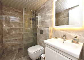 دوبلكس للبيع في محمودلار - 3 غرف وصالة -مؤثثة -ضمن مجمع حديث -الانيا 