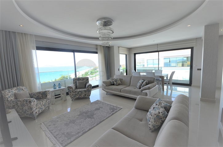 شقق فاخرة في الانيا - اطلالة بحر مباشرة -دوبلكس 3 غرف وصالة -مجمع 5 نجوم - كارجيجاك / الانيا 