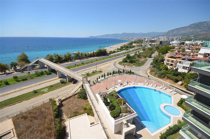 شقق فاخرة في الانيا - اطلالة بحر مباشرة -دوبلكس 3 غرف وصالة -مجمع 5 نجوم - كارجيجاك / الانيا 