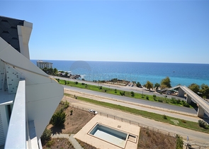 شقق فاخرة في الانيا - اطلالة بحر مباشرة -دوبلكس 3 غرف وصالة -مجمع 5 نجوم - كارجيجاك / الانيا 