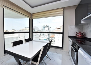 شقق للبيع في محمودلار - غرفة وصالة -مفروشة -ضمن مجمع حديث -في الانيا 