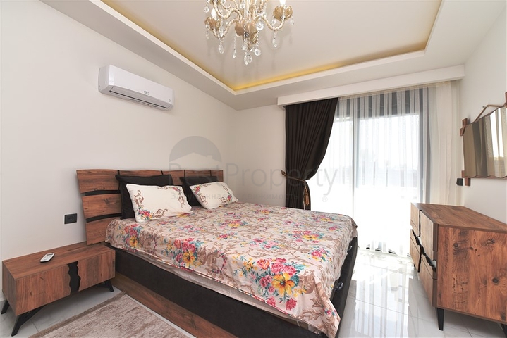 بنتهاوس 2 + 1 للإيجار في منطقة شاطئ كليوباترا