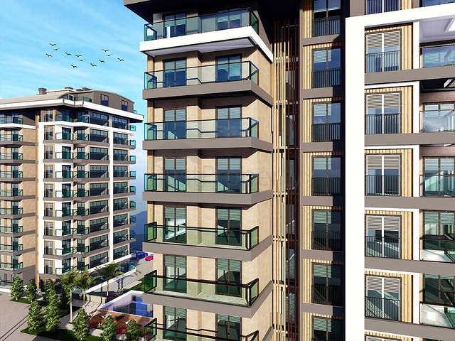 شقق بأسعار منخفضة في الانيا - مجمع قيد الانشاء في افسلار 