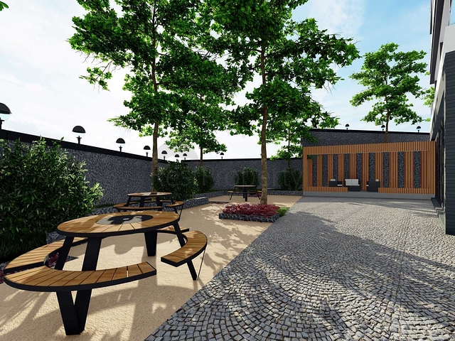 شقق بأسعار منخفضة في الانيا - مجمع قيد الانشاء في افسلار 