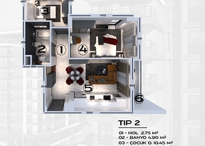 شقق بأسعار منخفضة في الانيا - مجمع قيد الانشاء في افسلار 