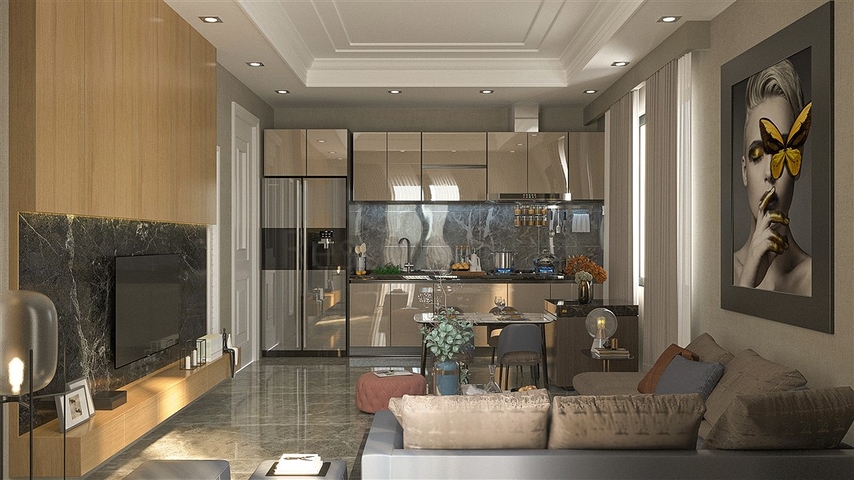 شقق بالتقسيط في الانيا - ضمن مجمع قيد الانشاء في محمودلار 