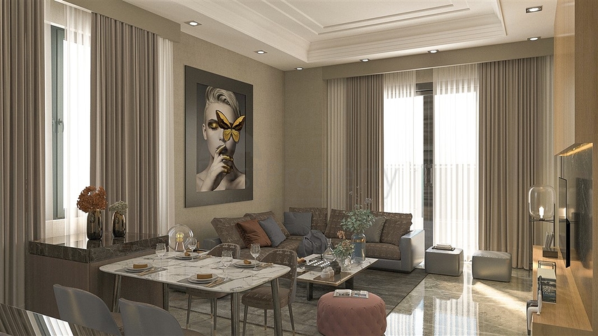 شقق بالتقسيط في الانيا - ضمن مجمع قيد الانشاء في محمودلار 