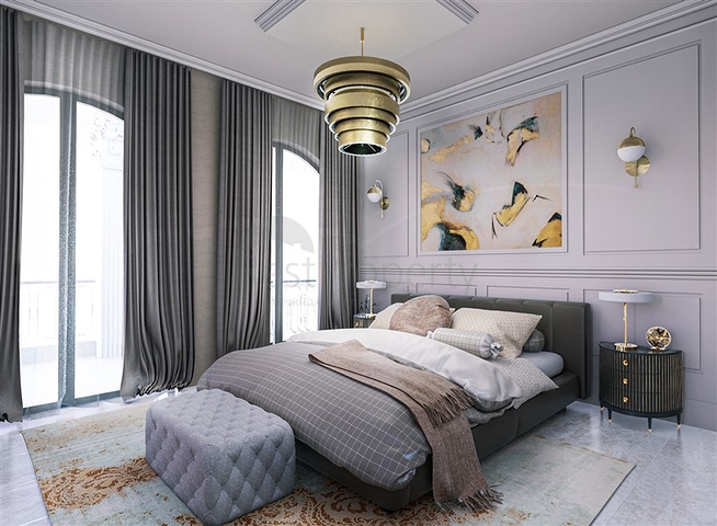 فيلا فاخرة للبيع في الانيا - اطلالة بحر -مستقلة مع مسبح خاص -في كارجيجاك / الانيا 