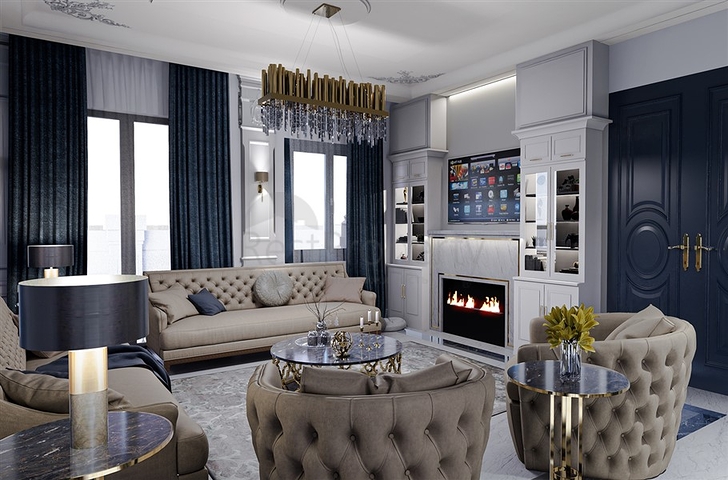 فيلا فاخرة للبيع في الانيا - اطلالة بحر -مستقلة مع مسبح خاص -في كارجيجاك / الانيا 