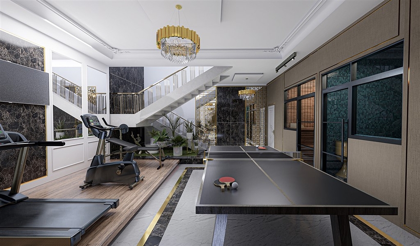 فيلا فاخرة للبيع في الانيا - اطلالة بحر -مستقلة مع مسبح خاص -في كارجيجاك / الانيا 