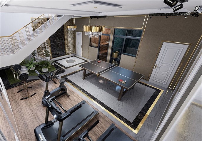 فيلا فاخرة للبيع في الانيا - اطلالة بحر -مستقلة مع مسبح خاص -في كارجيجاك / الانيا 