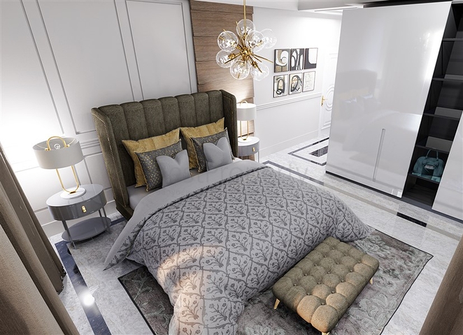 فيلا فاخرة للبيع في الانيا - اطلالة بحر -مستقلة مع مسبح خاص -في كارجيجاك / الانيا 