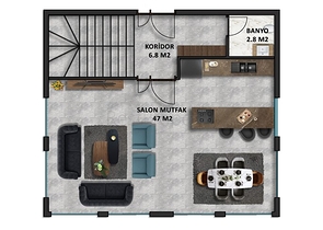 فيلا فاخرة للبيع في الانيا - اطلالة بحر -مستقلة مع مسبح خاص -في كارجيجاك / الانيا 