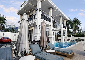 فيلا فاخرة للبيع في الانيا - اطلالة بحر -مستقلة مع مسبح خاص -في كارجيجاك / الانيا 