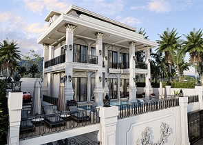 فيلا فاخرة للبيع في الانيا - اطلالة بحر -مستقلة مع مسبح خاص -في كارجيجاك / الانيا 