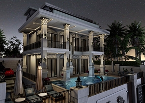 فيلا فاخرة للبيع في الانيا - اطلالة بحر -مستقلة مع مسبح خاص -في كارجيجاك / الانيا 