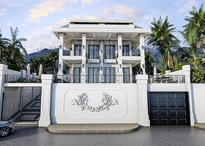 فيلا فاخرة للبيع في الانيا - اطلالة بحر -مستقلة مع مسبح خاص -في كارجيجاك / الانيا 