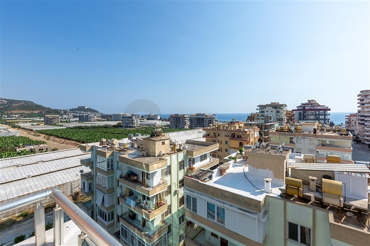 شقة اطلالة بحر في محمودلار - تصميم 2 غرفة وصالة -مجمع انيق - محمودلار / الانيا 