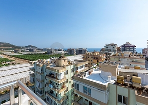 شقة اطلالة بحر في محمودلار - تصميم 2 غرفة وصالة -مجمع انيق - محمودلار / الانيا 