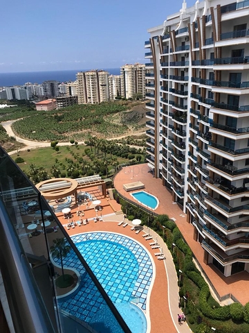 شقة للبيع في مجمع ازورا بارك - غرفتين وصالة -مفروشة -في محمودلار / الانيا 