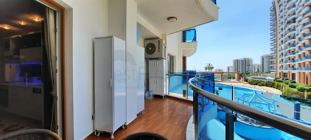 شقة للبيع في ازورا بارك - غرفة وصالة -مفروشة -مجمع 5 نجوم - في محمودلار / الانيا 