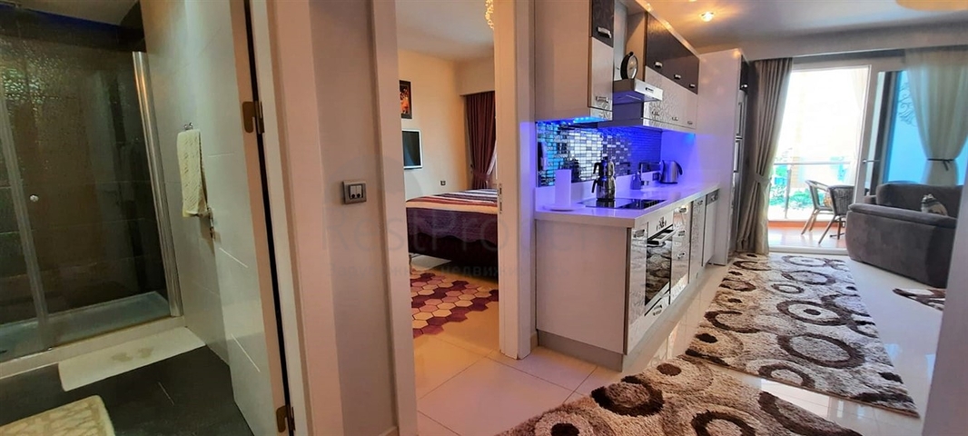 شقة للبيع في ازورا بارك - غرفة وصالة -مفروشة -مجمع 5 نجوم - في محمودلار / الانيا 