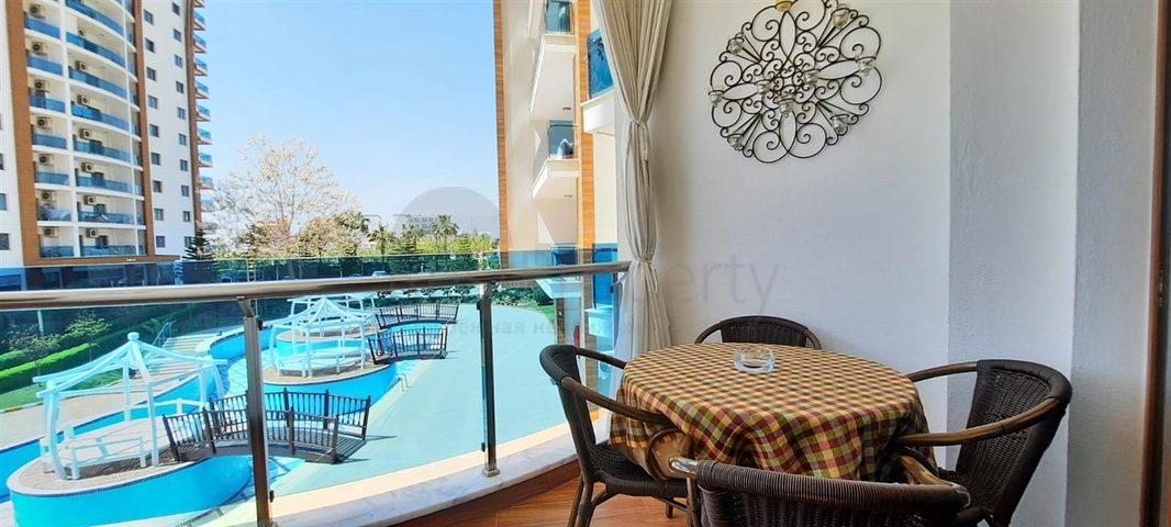 شقة للبيع في ازورا بارك - غرفة وصالة -مفروشة -مجمع 5 نجوم - في محمودلار / الانيا 