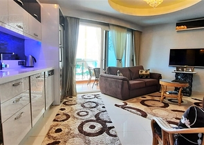 شقة للبيع في ازورا بارك - غرفة وصالة -مفروشة -مجمع 5 نجوم - في محمودلار / الانيا 