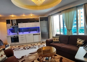 شقة للبيع في ازورا بارك - غرفة وصالة -مفروشة -مجمع 5 نجوم - في محمودلار / الانيا 