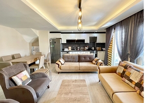 دوبلكس للبيع في كاستل - تصميم 2 غرفة وصالة -ضمن مجمع انيق -كاستل / الانيا 