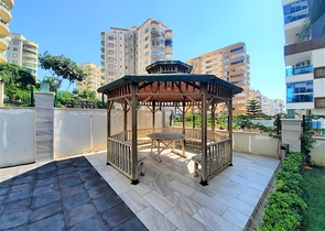 شقة غرفة وصالة في محمودلار - مفروشة وضمن مجمع انيق - محمودلار / الانيا 