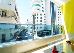 شقة جديدة غرفة وصالة - مفروشة -في محمودلار / الانيا 