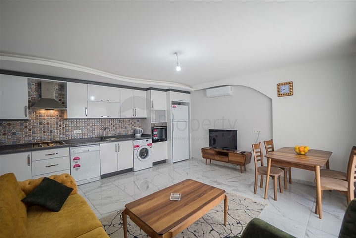 شقة غرفتين وصالة في محمودلار - مفروشة -ضمن مجمع حديث - محمودلار / الانيا 