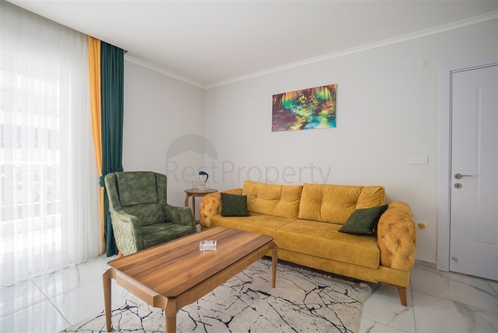 شقة غرفتين وصالة في محمودلار - مفروشة -ضمن مجمع حديث - محمودلار / الانيا 