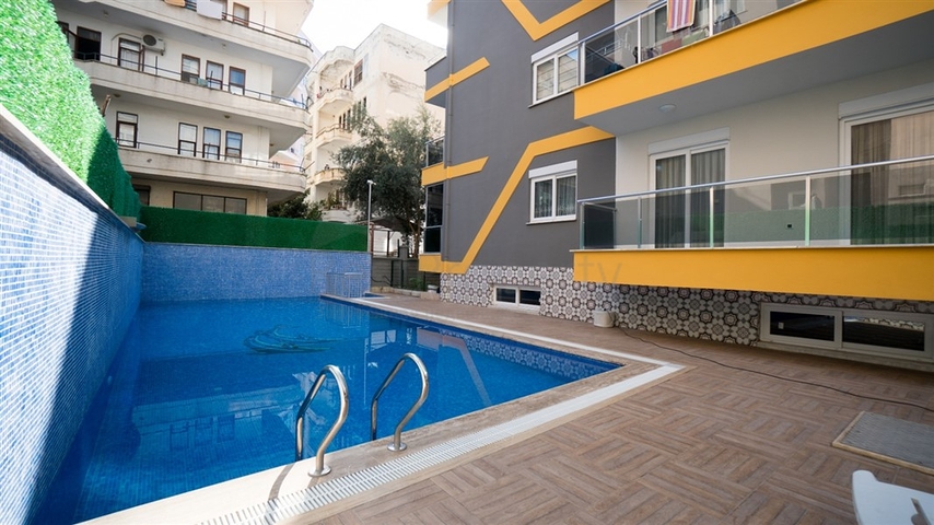 شقة غرفتين وصالة في محمودلار - مفروشة -ضمن مجمع حديث - محمودلار / الانيا 