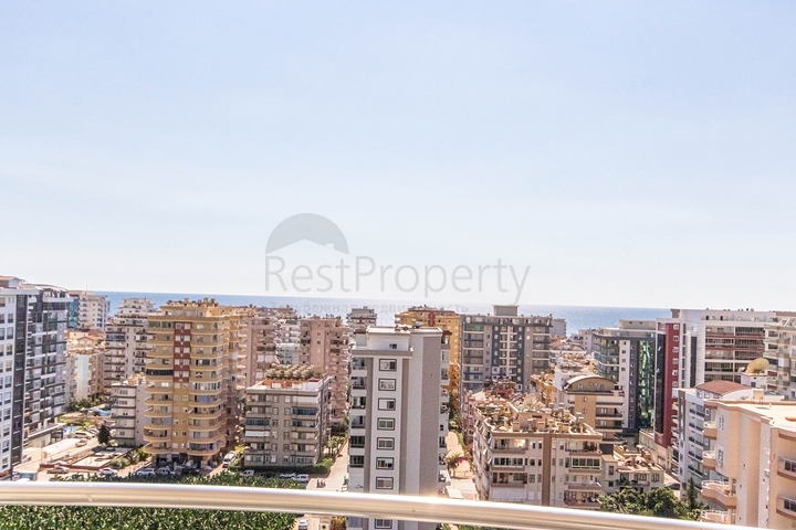 شقة اطلالة بحر في الانيا - تراس واسع - تصميم 1+2 - في محمودلار / الانيا 