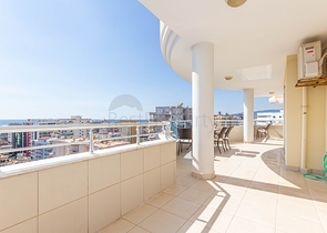 شقة اطلالة بحر في الانيا - تراس واسع - تصميم 1+2 - في محمودلار / الانيا 