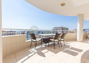 شقة اطلالة بحر في الانيا - تراس واسع - تصميم 1+2 - في محمودلار / الانيا 