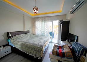 شقة اطلالة بحر في محمودلار - غرفة وصالة ضمن مجمع حديث -محمودلار / الانيا 